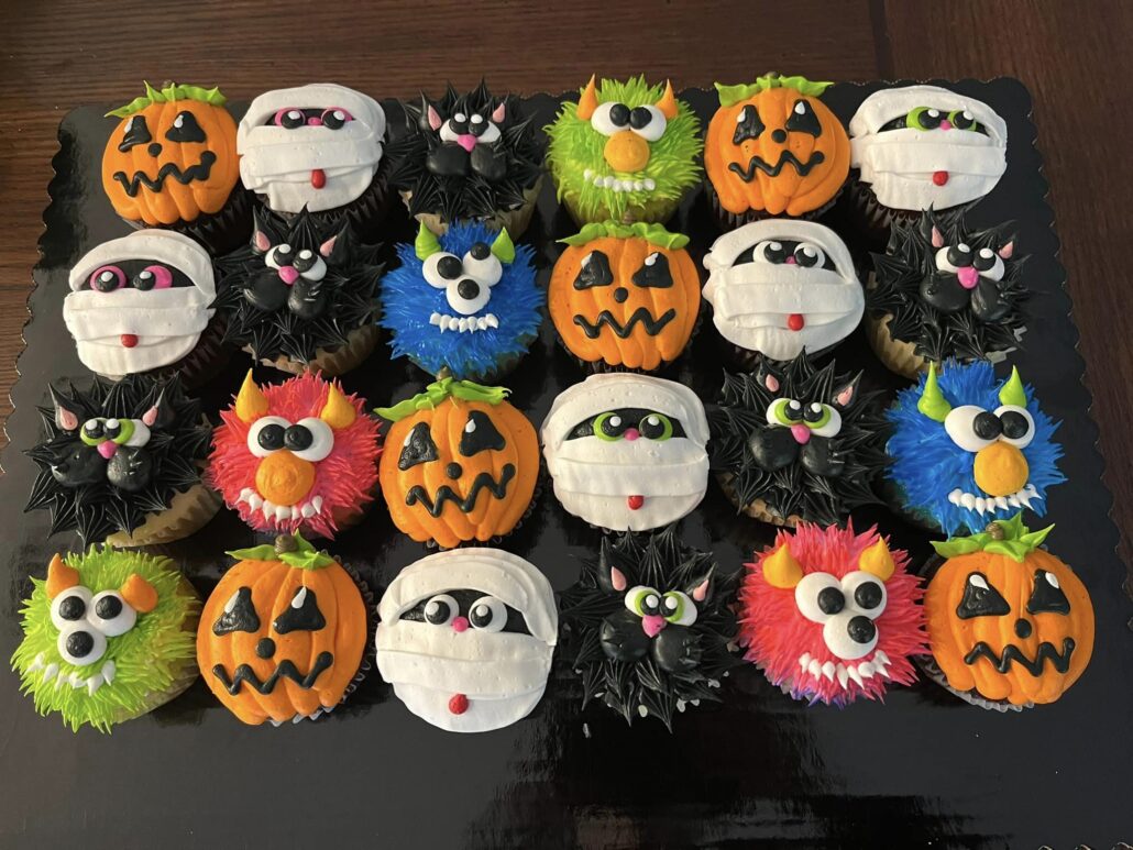 halloween cupcakes